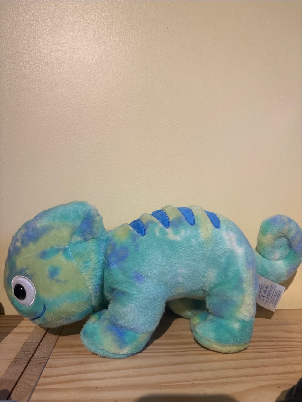 BUILD A BEAR Tie-Dye Chameleon Lizard Reptile Green Blue BAB